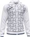 Joma Supernova III Jas Met Kap Kinderen - Wit / Marine | Maat: 128