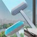 Brosse de nettoyage de fenêtre sans marque - kit de nettoyage de fenêtre en maille 4 pièces