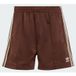 ADIDAS ORIGINALS Broek 'Firebird' chocoladebruin / wit