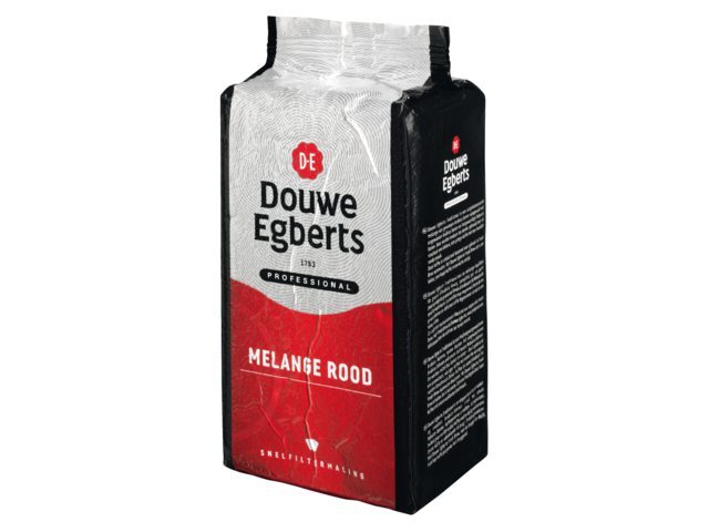 Douwe Egberts Koffie snelfiltermaling Roodmerk 1000gr