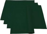 Lemos Home Placemats 4 stuks katoen donkergroen 46x36 cm