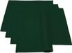 Lemos Home Placemats 4 stuks katoen donkergroen 46x36 cm