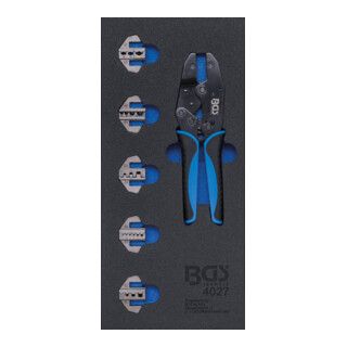 BGS Werkplaatswageninzet - Krimptangset - 11 delig