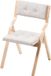 VEVOR Opvouwbare Tuinstoel met Gevoerd Kussen/Houten Frame 4 Stuks Modern