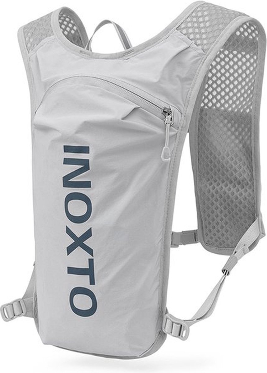 Topco Sales Ultralichte Outdoor Backpack - Grijs - Sport Rugzak voor Fietsen, Hardlopen, Joggen