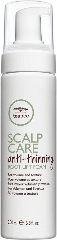 Paul Mitchell Tea Tree Hoofdhuidverzorging Anti-dunner Root Lift Foam 200ml