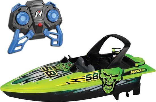NIKKO RC Speedboot - Oranje - 14 km/h - 25m bereik - 2.4 GHz - 6+ jaar
