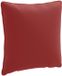 vidaXL - Rugkussen - PUTTEN - 100% Polyester - Wijnrood - 40 x 40 x 15 cm