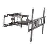TV- en monitorstandaard, draaien, kantelen, niveau, capaciteit 40 kg, maat 37 tot 70 inch, kleur zwart, ideaal voor tv's en monitoren thuis of op kantoor.