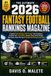 THE ULTIMATE 2026 FANTASY FOOTBALL RANKINGS MAGAZINE
