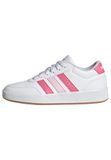 adidas Breaknet 3.0 Shoes Junior Kinderschoenen, uniseks, Ftwr White/Pink Fusion/Clear Pink, 35.5 EU