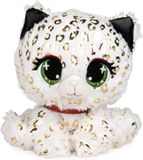 GUND P.Lushes Designer Fashion Pets - Limited Edition 24kt Carti Snow Leopard Premium knuffeldier zacht pluche - Goud metallic - 15 cm