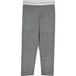 Marcell von Berlin Legging pailleté femme Argent avec bande logo Blanc Argent Taille : XS