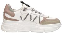 Sub55 Veterschoenen Laag Beige Maat 43