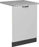 Vicco R-Line Vaatwasserfrontpaneel – 60 cm, WB Marmer Wit Landhuis