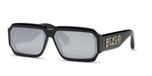 Philipp Plein SPP150 Nero lucido 67/11/145 Lunettes de soleil homme