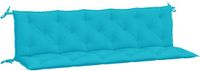 vidaXL Tuinbankkussens 2 stuks Oxford stof turquoise