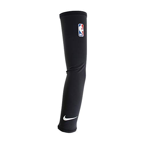 Nike NBA Shooter Sleeve 2.0 - Wit/Zwart - Maat S-M