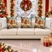 PETTI Artigiani Italiani 2 kussenslopen kerst engel 02 30 x 30 cm