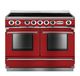 Falcon 1092 Continental - Fornuis - Inductie - 110 cm - Kers - Rood