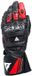 Dainese Druid 4 S26 Motorhandschoenen Zwart/rood/wit XL