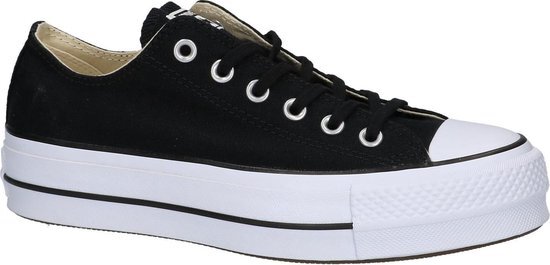 Converse - As Lift Ox - Sneaker laag sportief - Dames - Maat 36 5 - Zwart;Zwarte - Black/Garnet/White