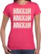 Bellatio Decorations Verkleed T-shirt voor dames - jaren 90 - roze - gabber - foute party/carnaval XXL