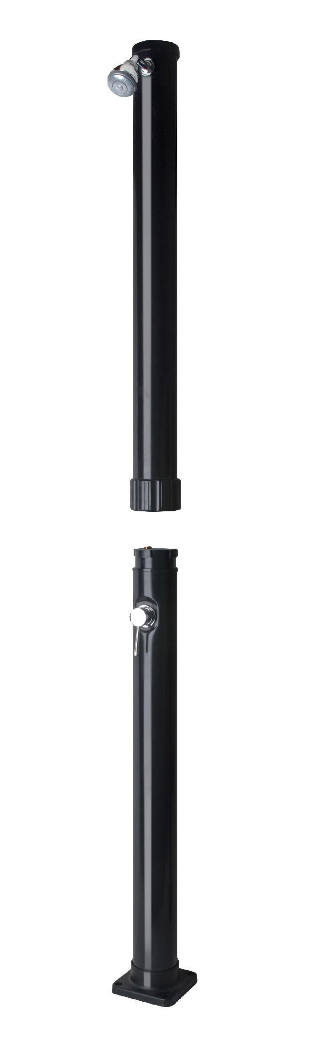 Gre Solar douche deelbaar PVC 20 liter zwart