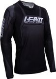 Leatt Moto 4.5 Lite Stealth Zwart Grijs Motocross Jersey - Maat M