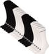 Head Elements All Sports Crew Sokken Set van 20 - Zwart/Zwart/Wit/Wit - Maat 35-38