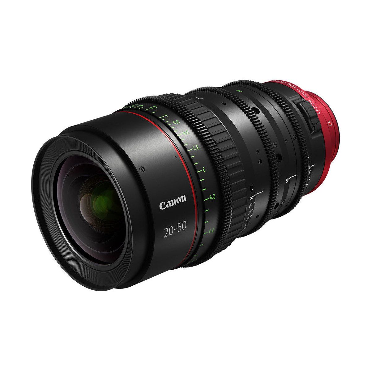 Canon CN-E 20-50mm T2.4 L F Objectief