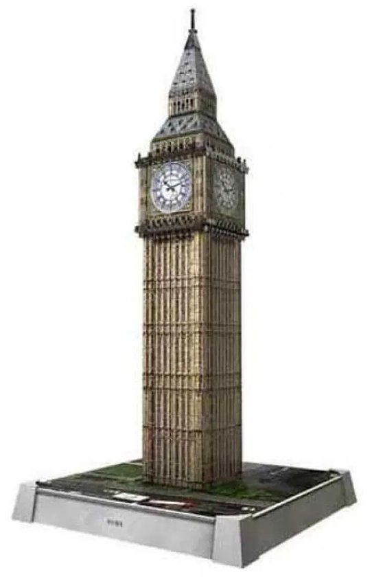 Ravensburger Iconics: Big Ben - 3D Puzzel met Licht - 216 Stukjes