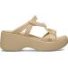 Crocs Brooklyn Knot Sandale Ciel