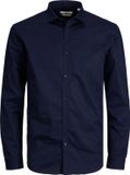 JACK & JONES PLUS JPRBLACARDIFF Shirt - Men - EU 5XL - Navy Blazer;Loose Fit