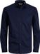 JACK & JONES PLUS JPRBLACARDIFF Shirt - Men - EU 5XL - Navy Blazer;Loose Fit