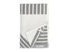 Nordic Nest NJRD Serviette Stripes 70x140 cm Gris
