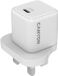 Canyon CU20C Serie - Chargeur secteur - GaN 20W - 1xPD UK - Blanc