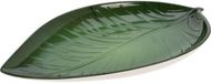 Excellent Houseware Bord melamine bladvorm groen kinderservies 41x24cm