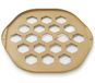 Betty Bossi Mini pizzapool - deegvorm voor fingerfood pizza - hoogwaardige uitsteekvorm,bruin