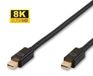 Microconnect MDPMDP1BV1.4 DisplayPort Kabel 1 m Mini DisplayPort Zwart