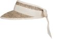 Hatland Eliza Zeegras zonneklep Naturel