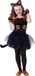 RUBIES FRANCE - Kleine zwarte kat vermomming met meisjes accessoires - Zwart - 92/104 (3-4 jaar)