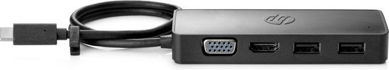 HP USB-C Travel Hub G2 - Dockstation - Zwart