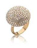 Orphelia Ring Rood verguld Zirconium Zilver 925 R-13434/52