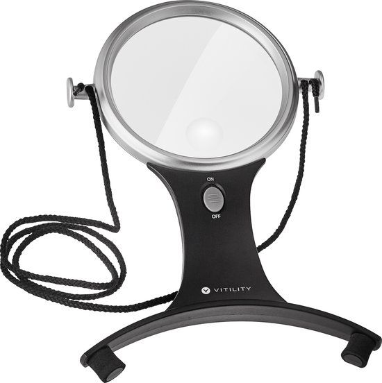 Vitility Vergrootglas - handsfree - 2x Vergroten - 6x Vergroten