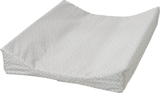 Cottonbaby Aankleedkussenhoes geo grijs - 8718469432943