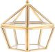 Geometrisch Bol Geometrisch terrarium van glas, glazen juwelendoosjes, geometrisch glas terrariumbox, juwelendoosje glas terrariumbox, voor ceremonie, bruiloft decoratief, bloempot display
