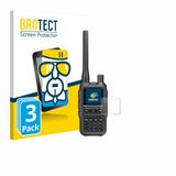 BROTECT Screenprotector 3 Stuks voor Baofeng UV5RMINI Beschermglas transparant