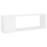 vidaXL Tv-meubel 100x24x32 cm bewerkt hout wit