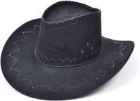 Rubies Cowboyhoed Zwart Polyester Unisex Volwassenen